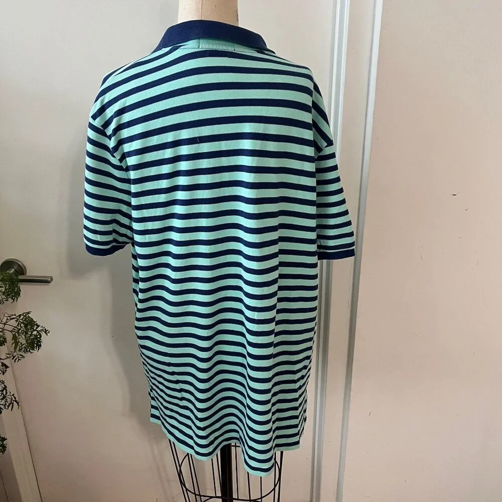 Vintage POLO‎ RALPH LAUREN Men's Striped Polo Golf Shirt Size X-Large